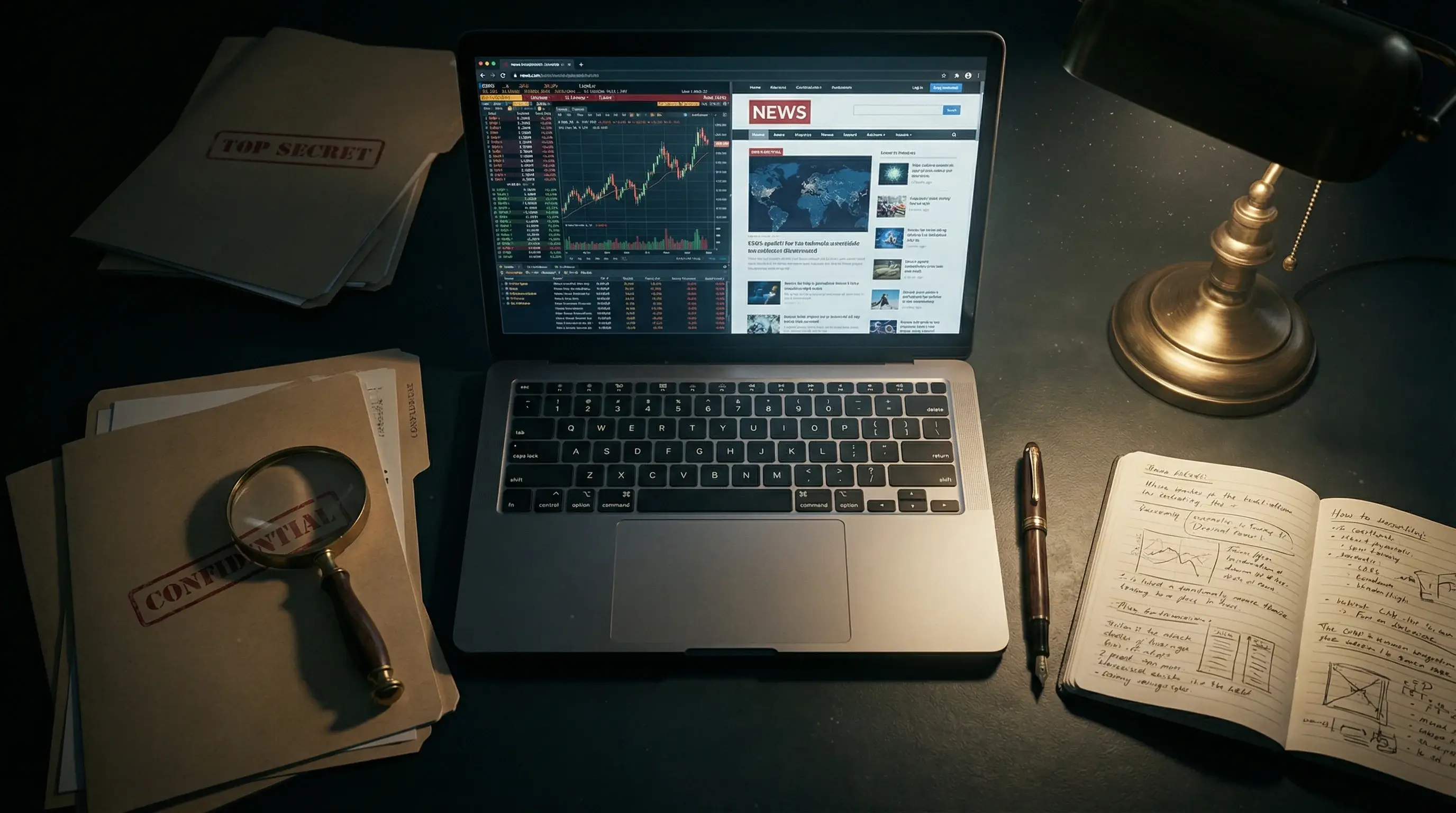 调查记者办公桌面 - 51黑料 深度调查